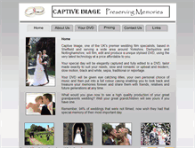 Tablet Screenshot of captiveimage.co.uk